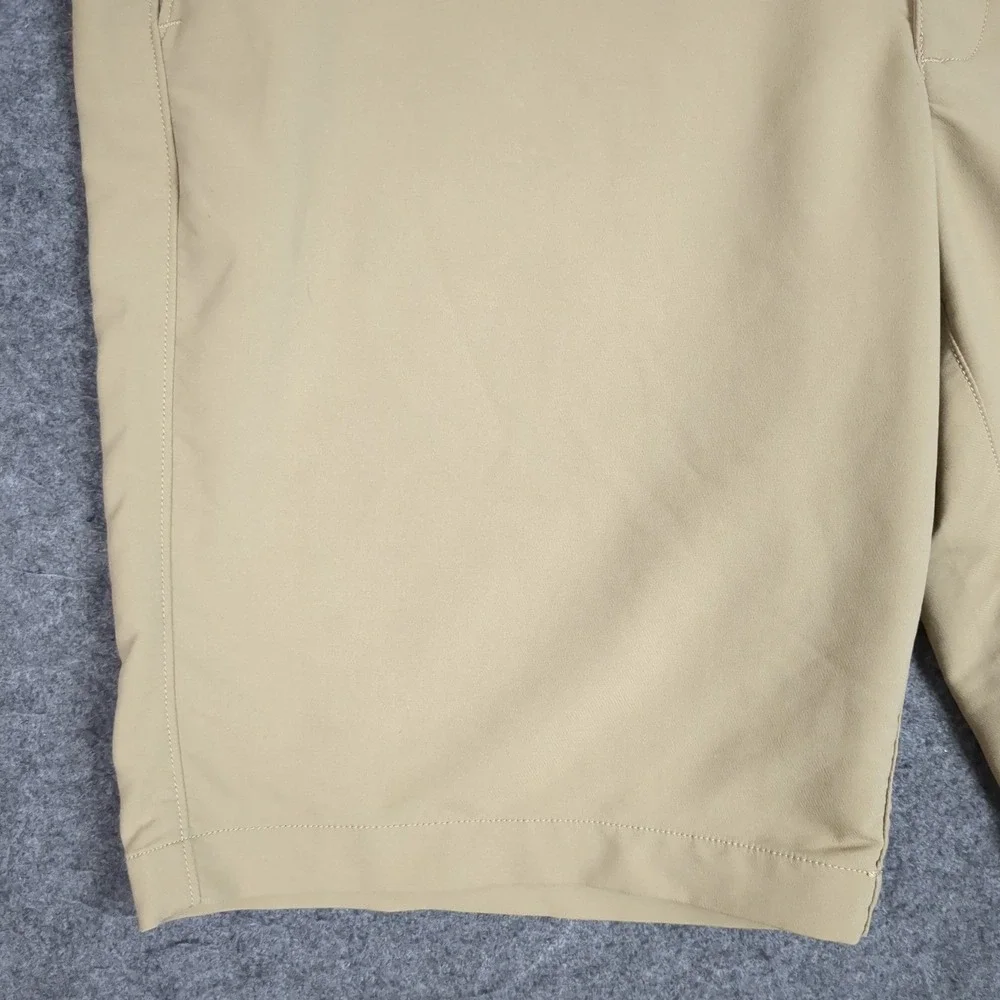 Under Armour Mens HeatGear Match Play Golf Shorts Khaki Tan Loose Fit Size 40